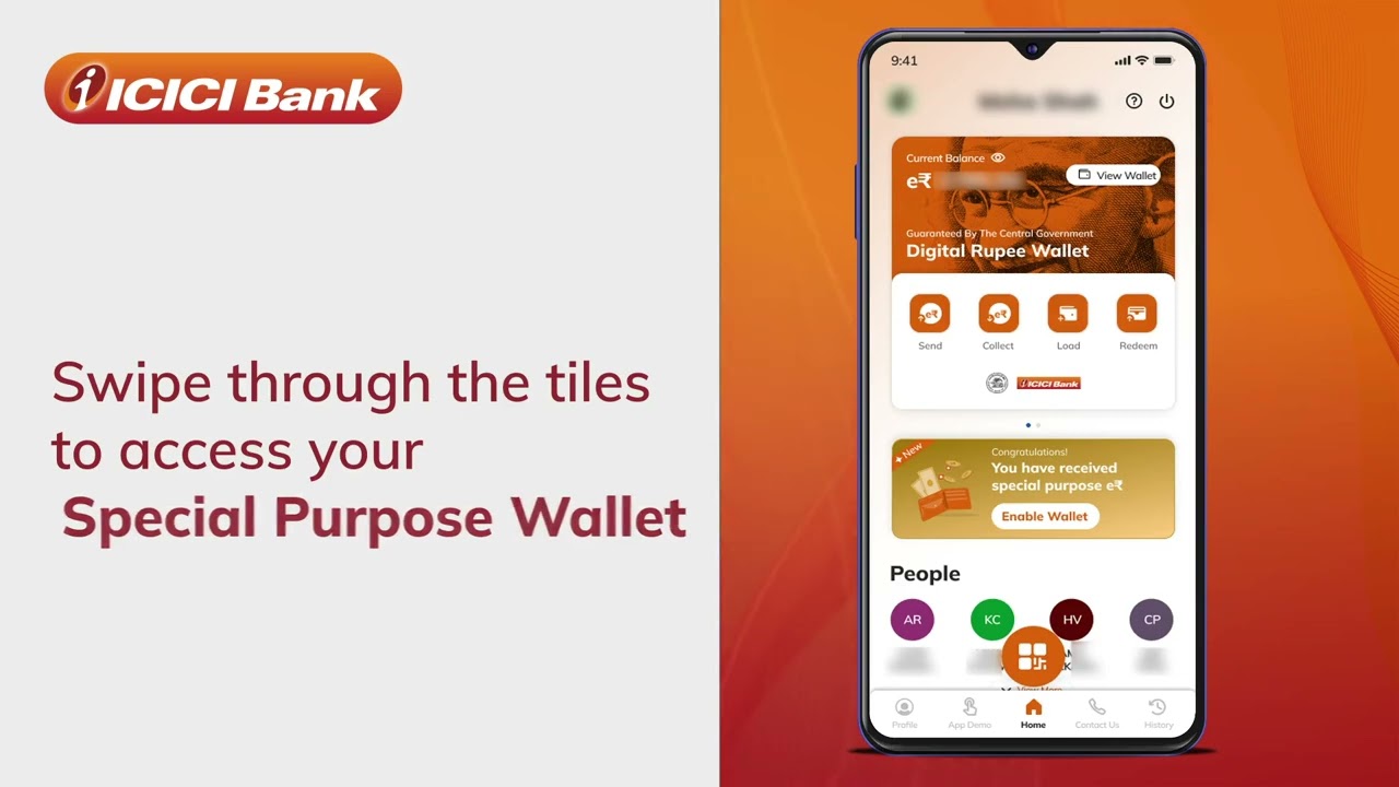 How to Enable PCBDC in Digital Rupee App?