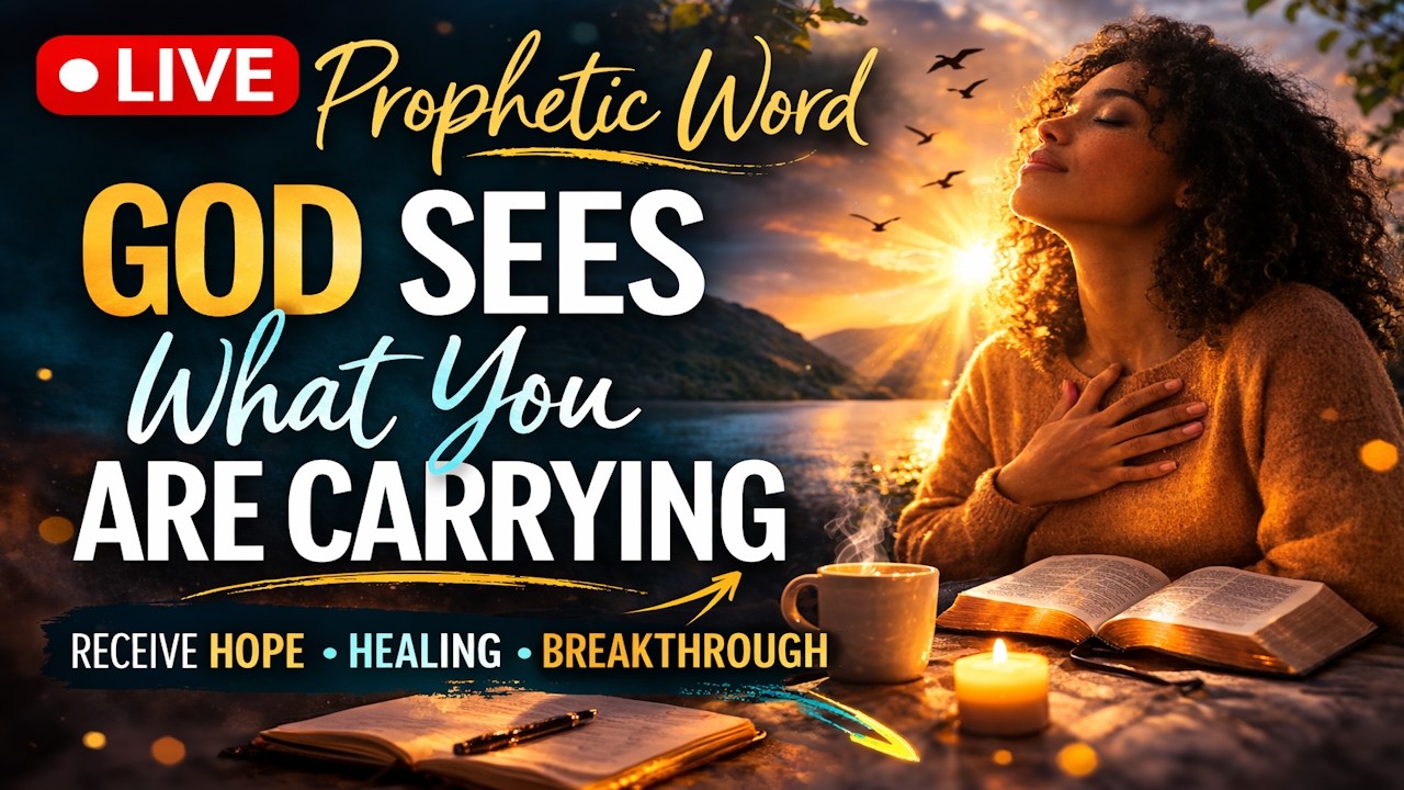 🔴 Live Prophetic Word for Today ✨ God Sees What you are carrying 🙏✨
