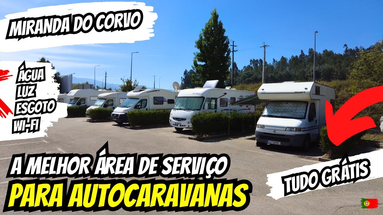 A MELHOR AREA DE SERVIÇO PARA AUTOCARAVANAS EM PORTUGAL