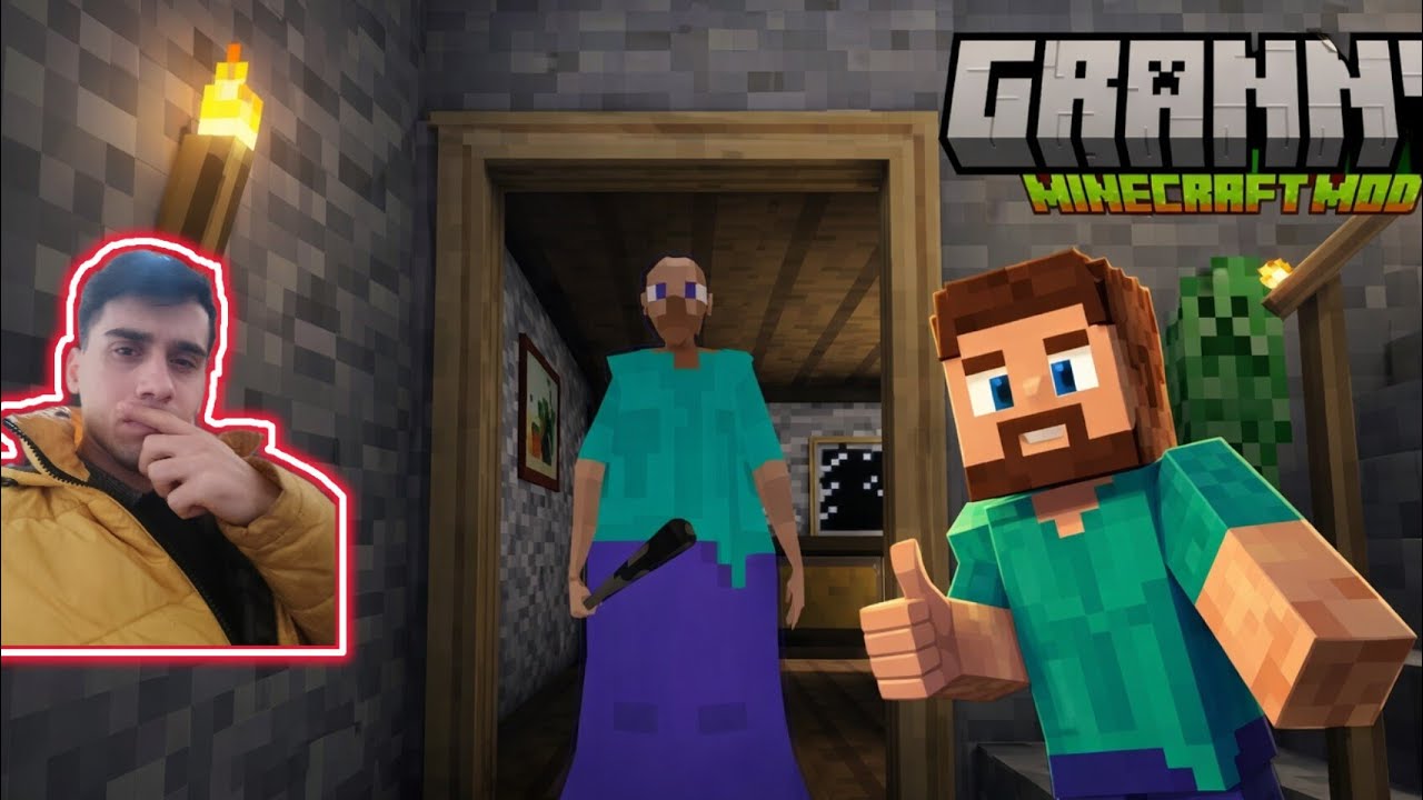 MİNECRAFT AMA GRANNY PEŞİMDE 