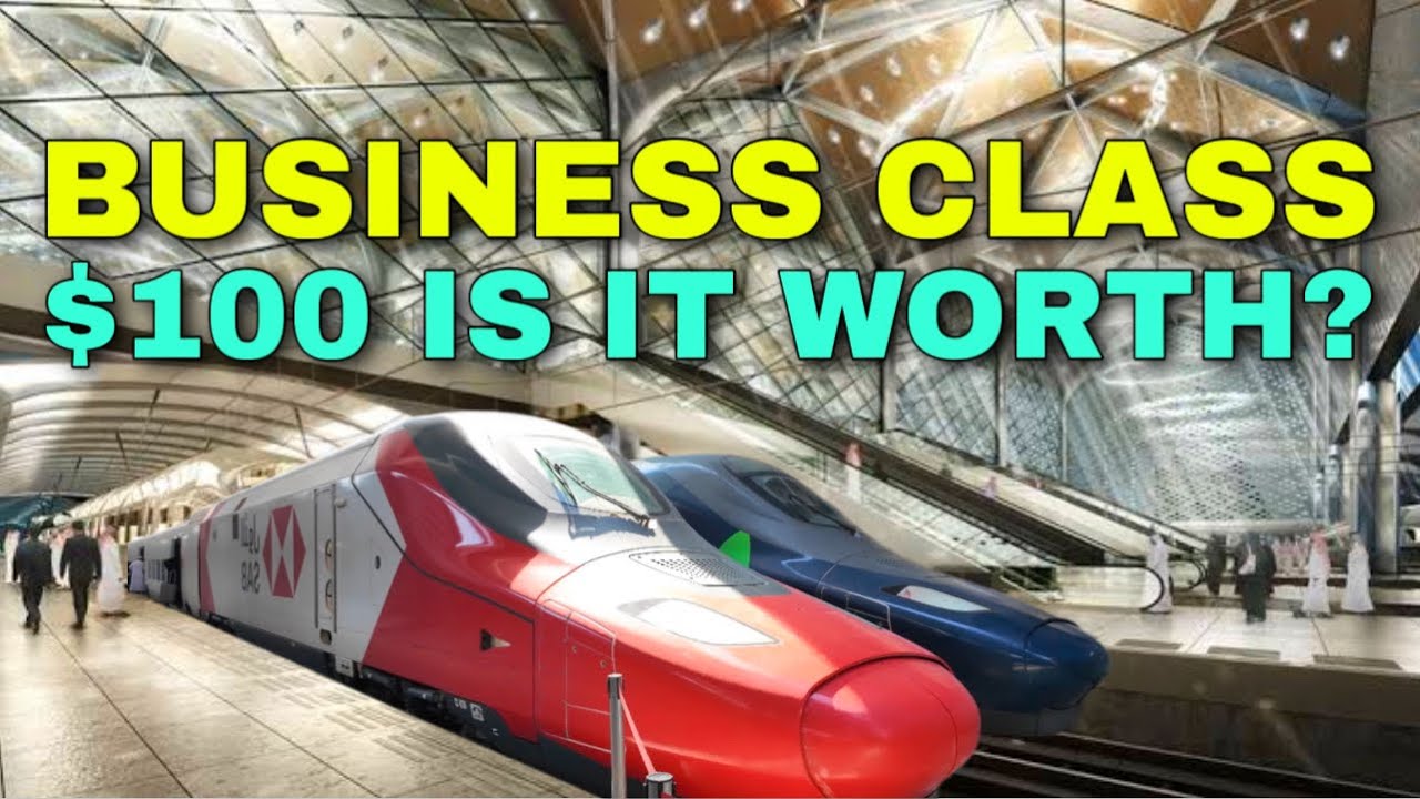 Inside Saudi Arabia’s $100 Electric High Speed Train | Makkah to Madinah