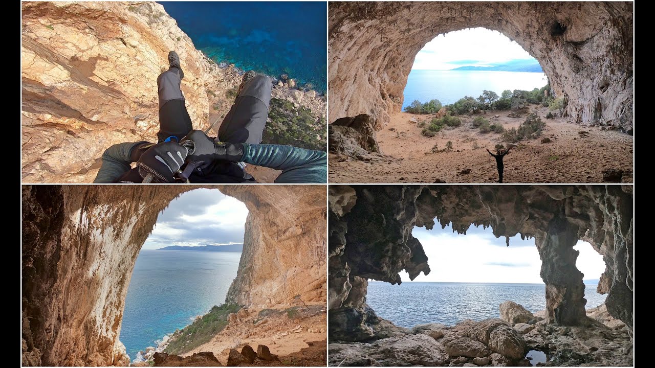 Calata 150m. Grotta dei Colombi - Biddiriscottai (Cala Gonone - Sardinia)
