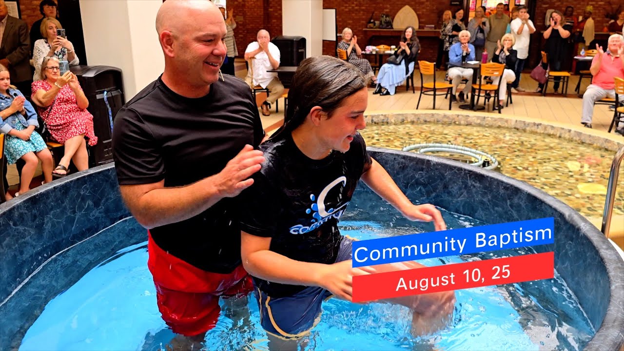 Community Baptism Celebration Video - August 10, 2025