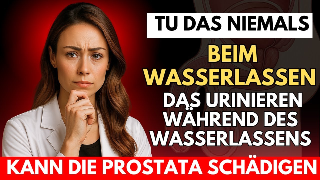 Diese „normale“ Bewegung beim Wasserlassen zerstört die Prostatagesundheit
