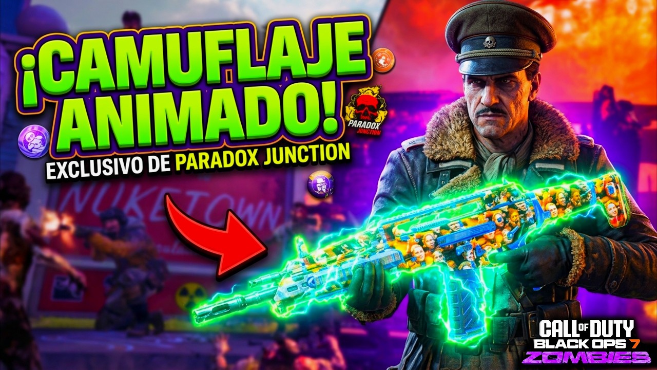 Así es el evento PARADOX JUNCTION en BO7 Zombies: Recompensas, ranking y más! 🔥