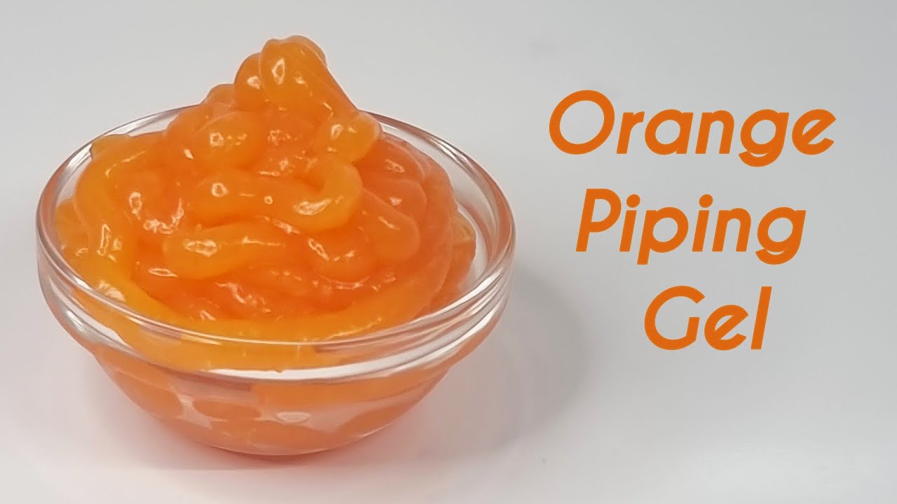 Orange Topping For Cake | Orange Glaze Recipe For Cakes | How To Make Orange Glaze Without Gelatine