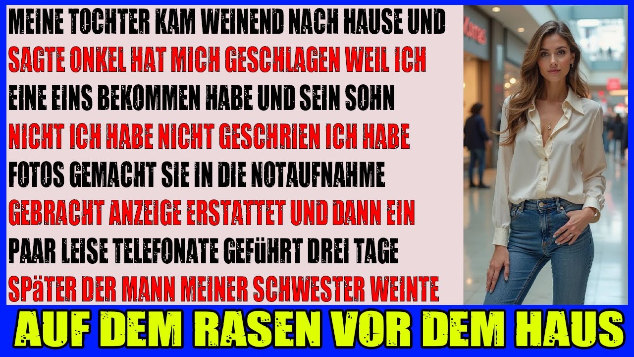 Meine Tochter weinte Onkel schlug sie, weil sie eine Eins bekam