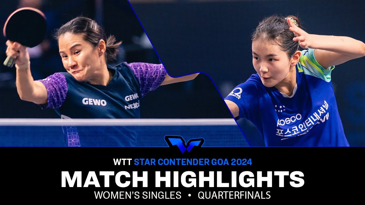 Kim Nayeong vs Xiaoxin Yang | WS QF | WTT Star Contender Goa 2024