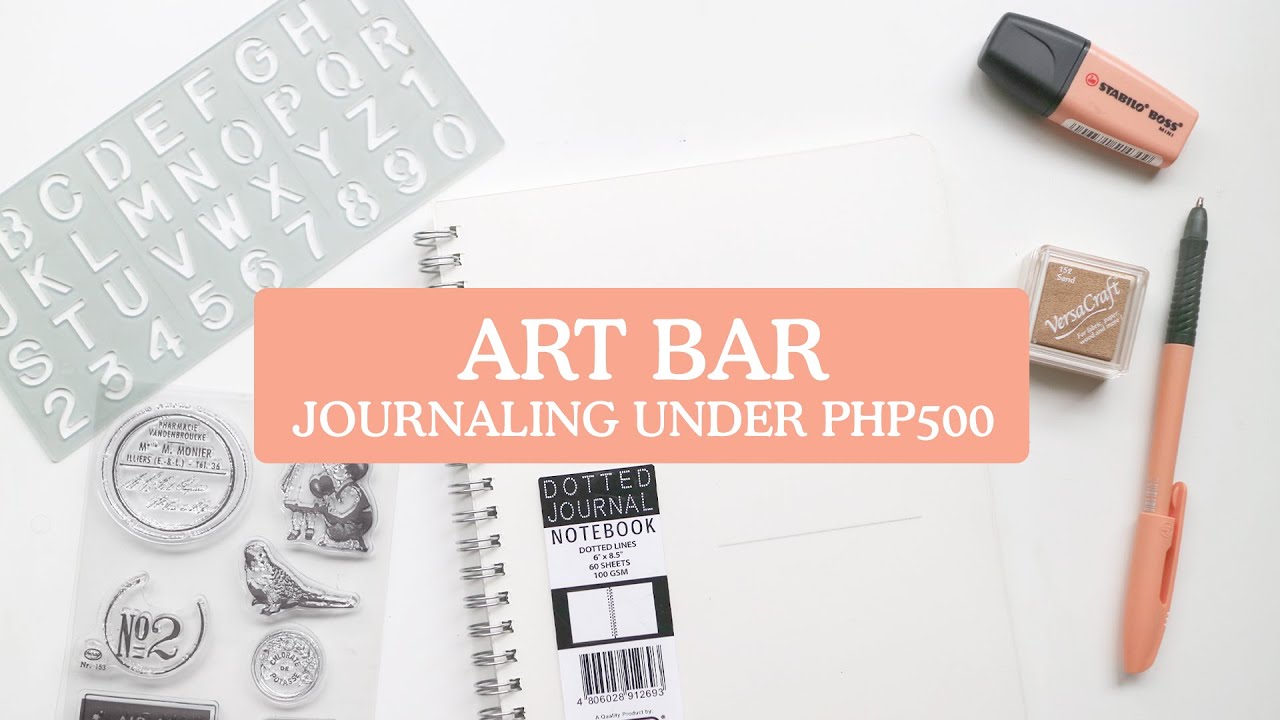 Journaling Under PHP500 in ART BAR 💸📕| Abbey Sy