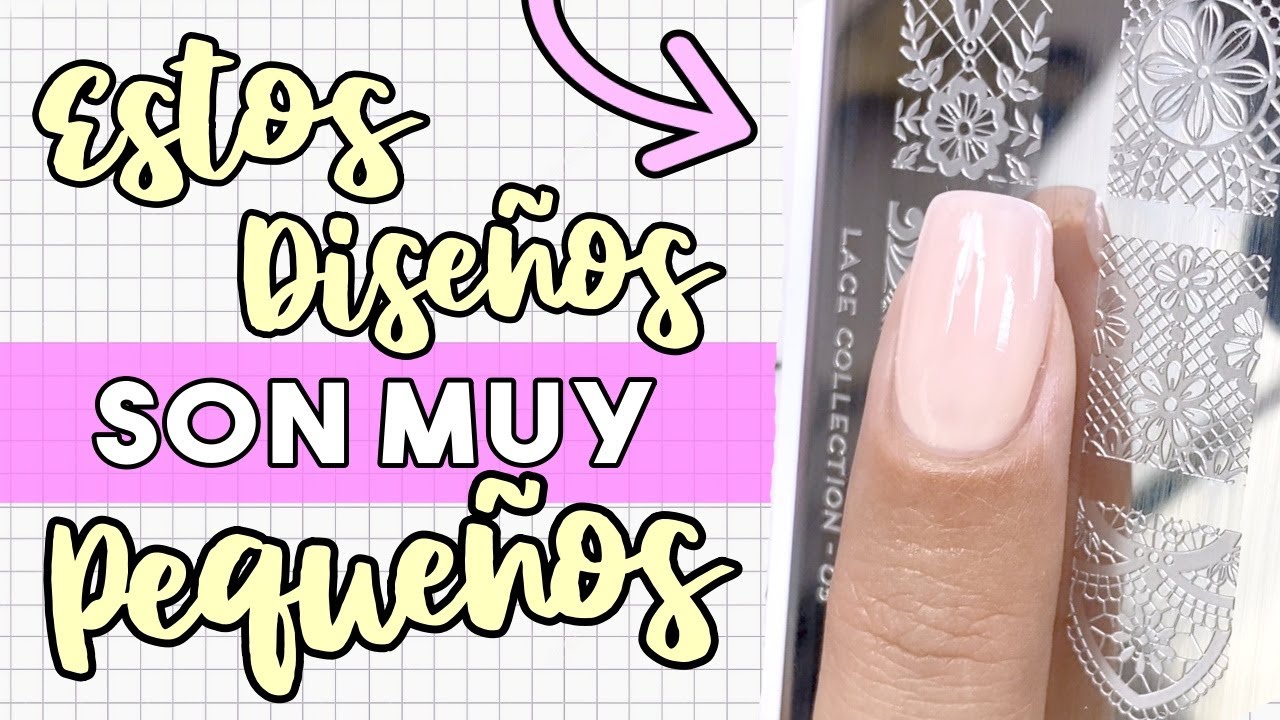 ¿CÓMO USAR DISEÑOS PEQUEÑOS EN UÑAS LARGAS? · UÑAS ENCAJE