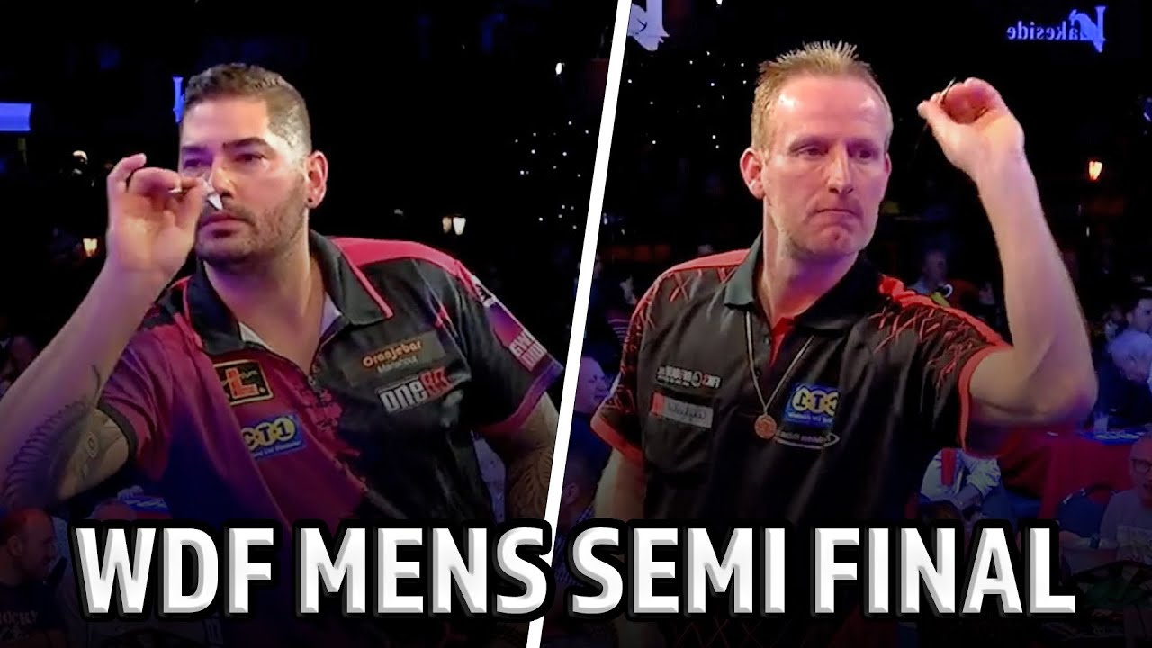 WDF DARTS World Championship Jelle Klaasen Vs Chris Landman MENS SEMI FINAL