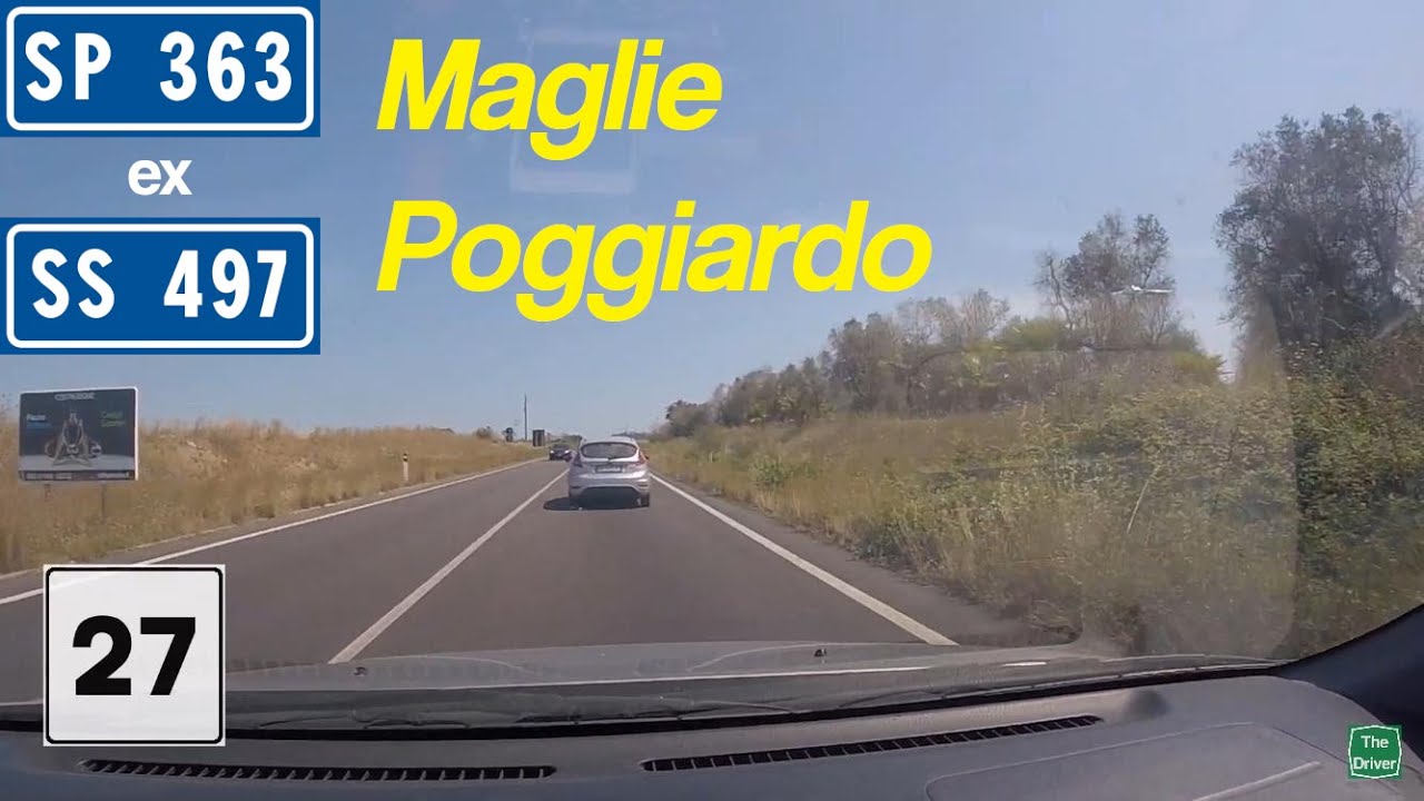 I - SP363 (LE) (ex SS497) di Maglie e di Santa Cesarea Terme - Tratto Maglie-Poggiardo