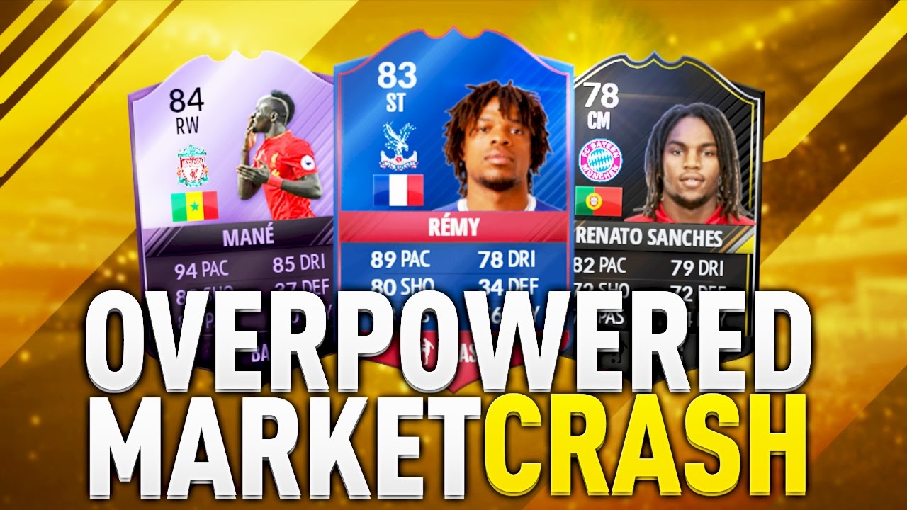 BEST CHEAP OVERPOWERED FUT CHAMPIONS FIFA 17 TOTS MARKET CRASH SQUAD BUILDER! FIFA 17 ULTIMATE TEAM