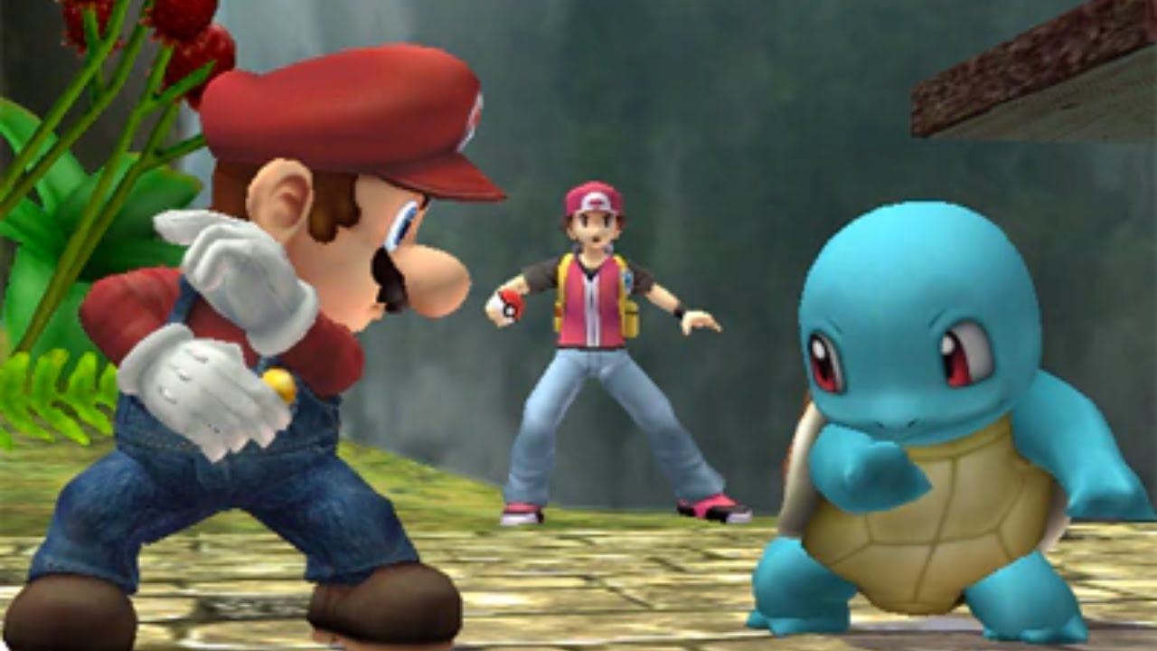 Super Smash Bros. Brawl Classic Mode: Squirtle (Pokemon Trainer) Gameplay HD