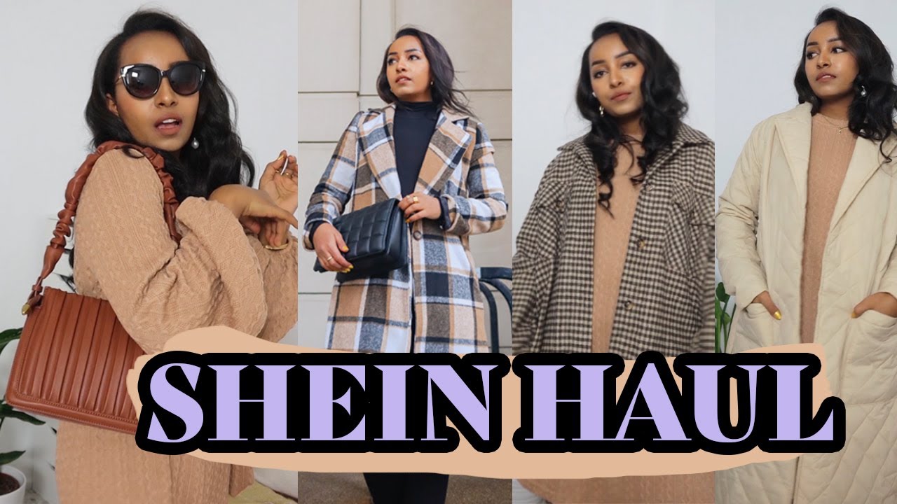 MASSIVE SHEIN WINTER TRYON HAUL : AFFORDABLE FASHION/CLOTHING 😍 Neutral Outfits ETHIOPIAN BEAUTY