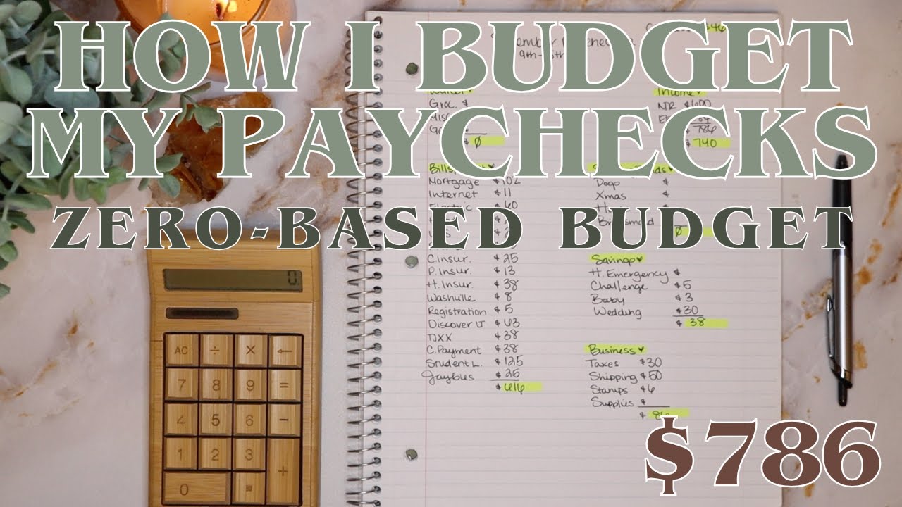 Budget With Me! | How I Budget My Paychecks On A Low Income $786 | 26 Year Old Budgets