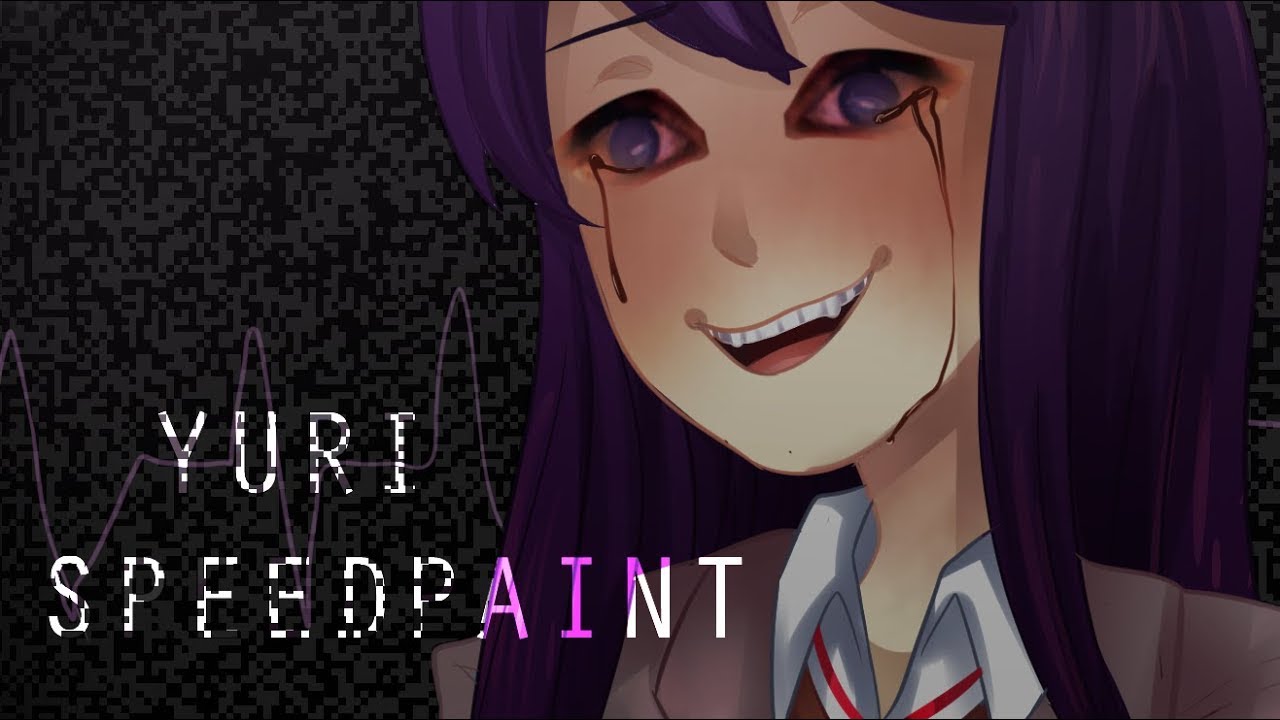 Yuri - Doki Doki Literature Club [DDLC] Speedpaint
