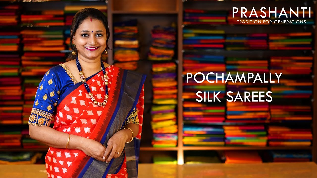 Pochampally Ikkat Silk Sarees | 6 Oct 20 | Prashanti