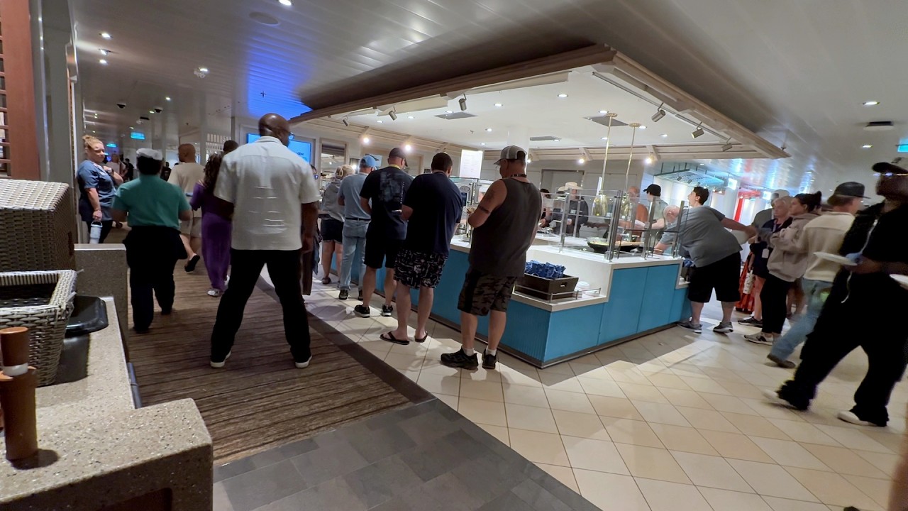 Carnival Cruise Late Night Buffet Tour 2026 (Carnival Jubilee)