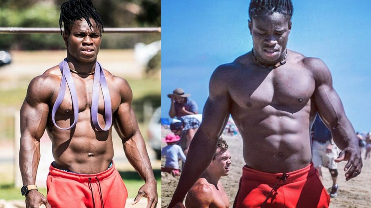 African Beast Alseny Sylla | Crossfit Workout and Acrobats