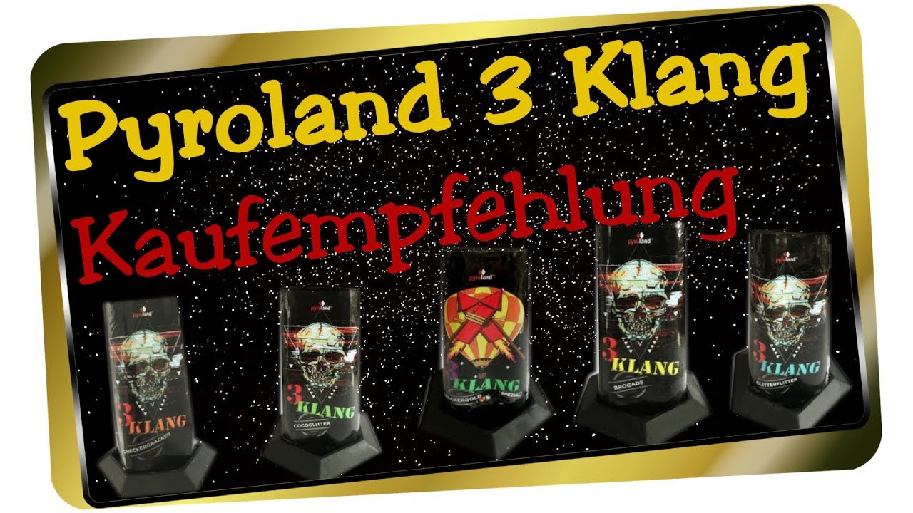 3 Klang Sortiment von Bothmer Pyrotechnik / Pyroland | Top Bombenrohre