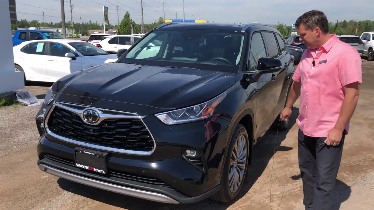 The All-New 2020 Toyota Highlander Platinum Walkthrough