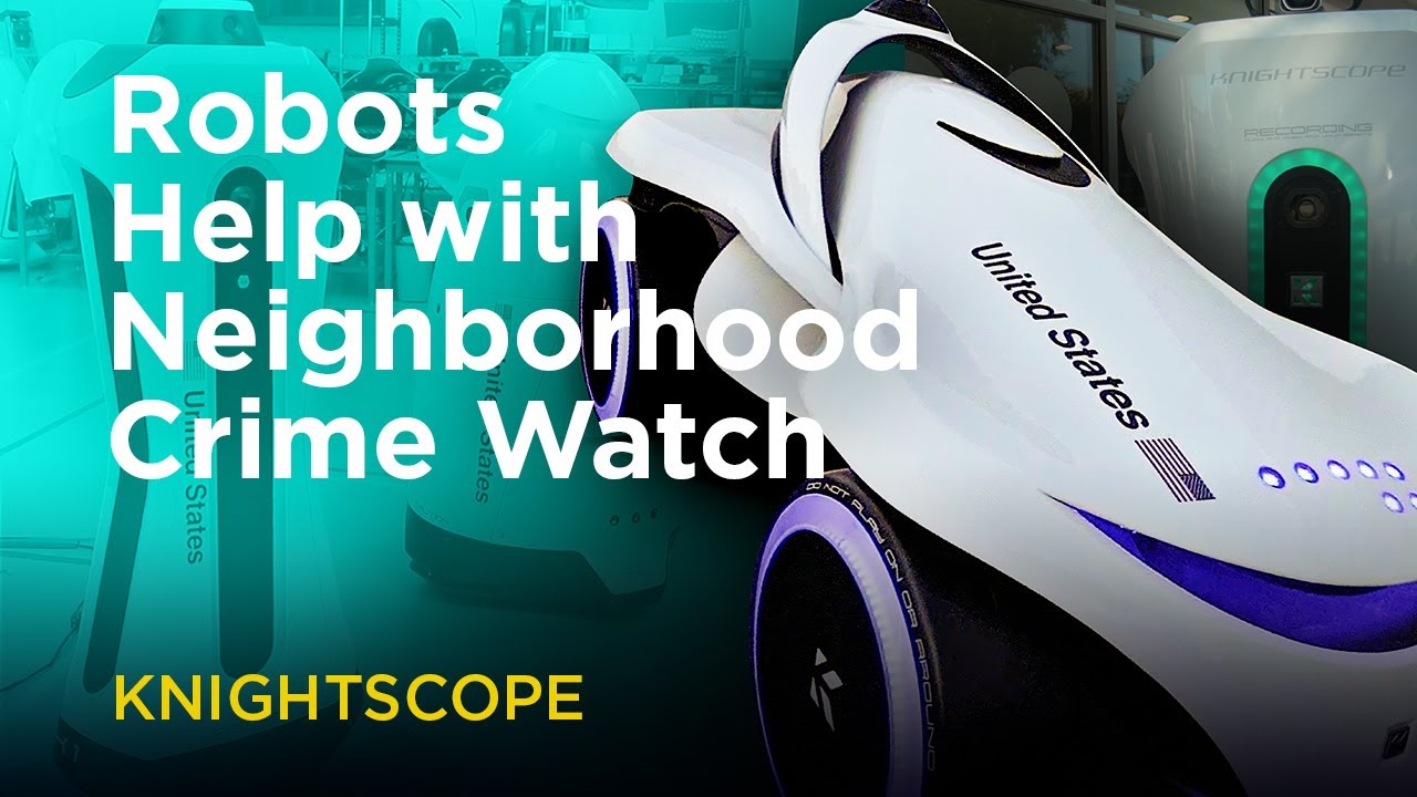 Роботы помогают в охране порядка в районе &mdash; @Knightscope