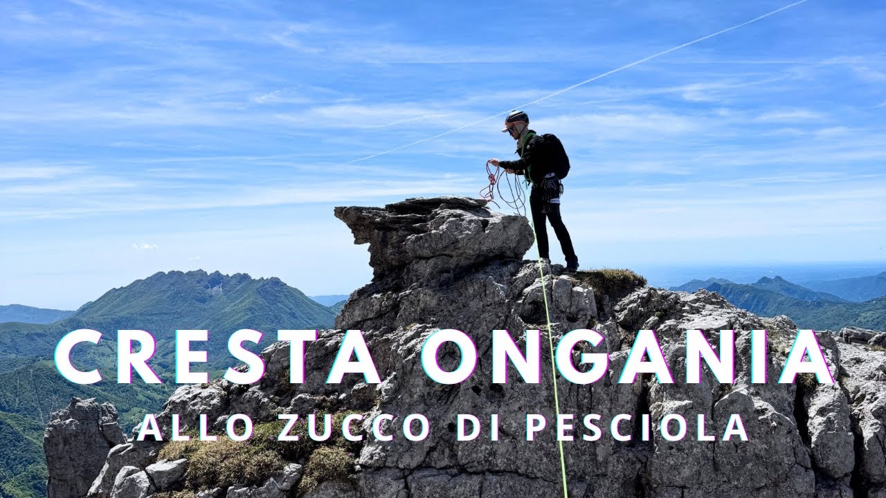 Cresta Ongania allo Zucco di Pesciola - IV grado didattico