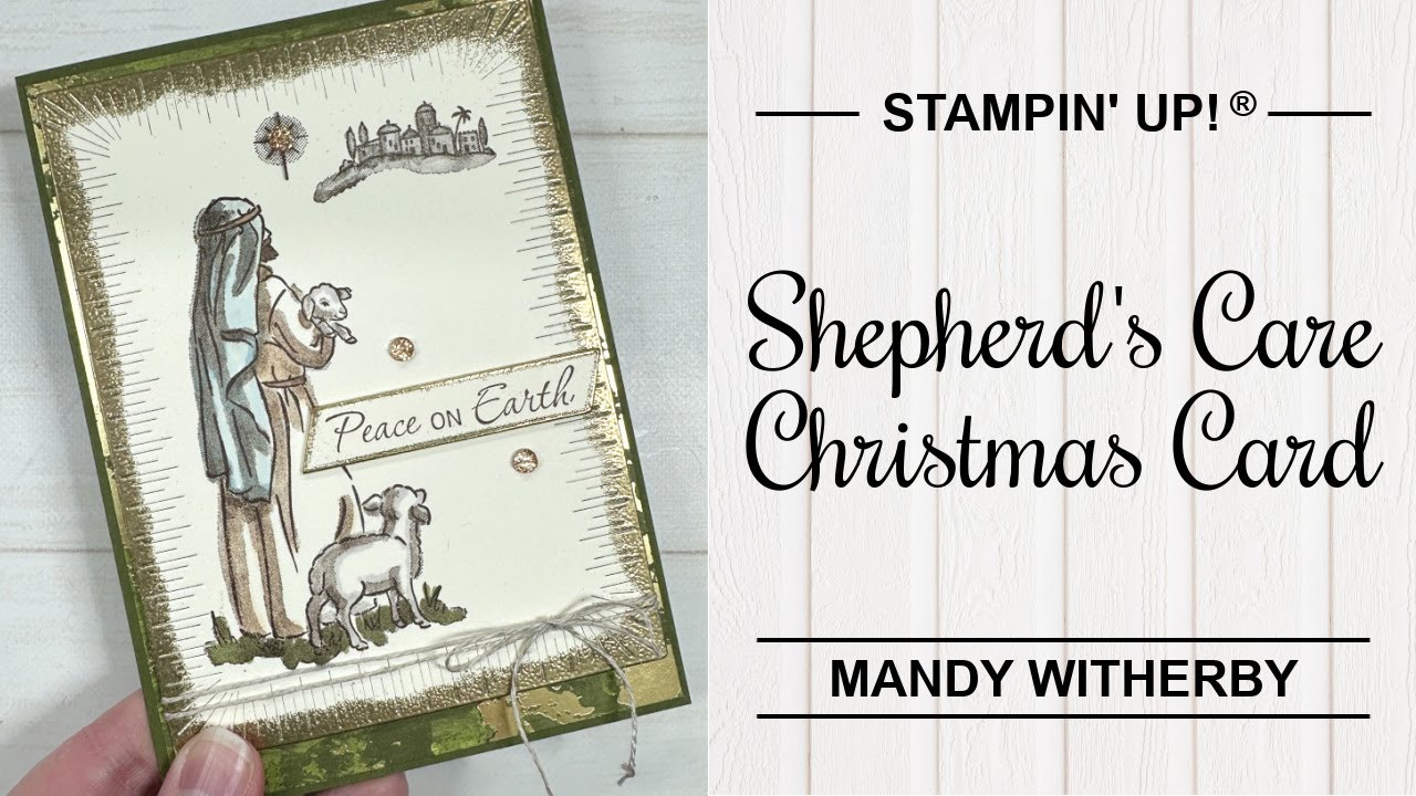 Shepherd's Care Christmas Card | Stampin' Up!®