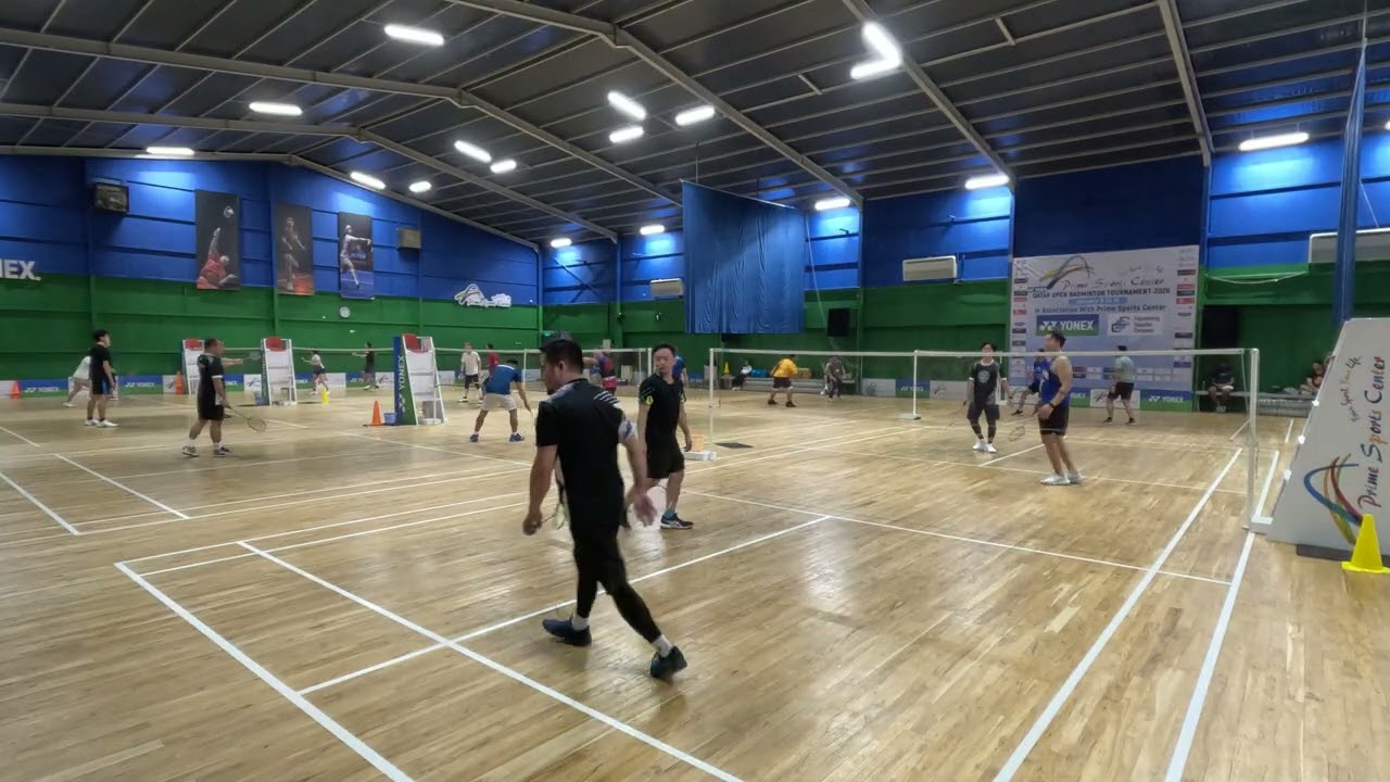 QUEENS | Jhayson/Erick vs. Axe/Ron | Men' Doubles | 10-Mar-2026 @ Prime Sports Center, Midmac, Qatar