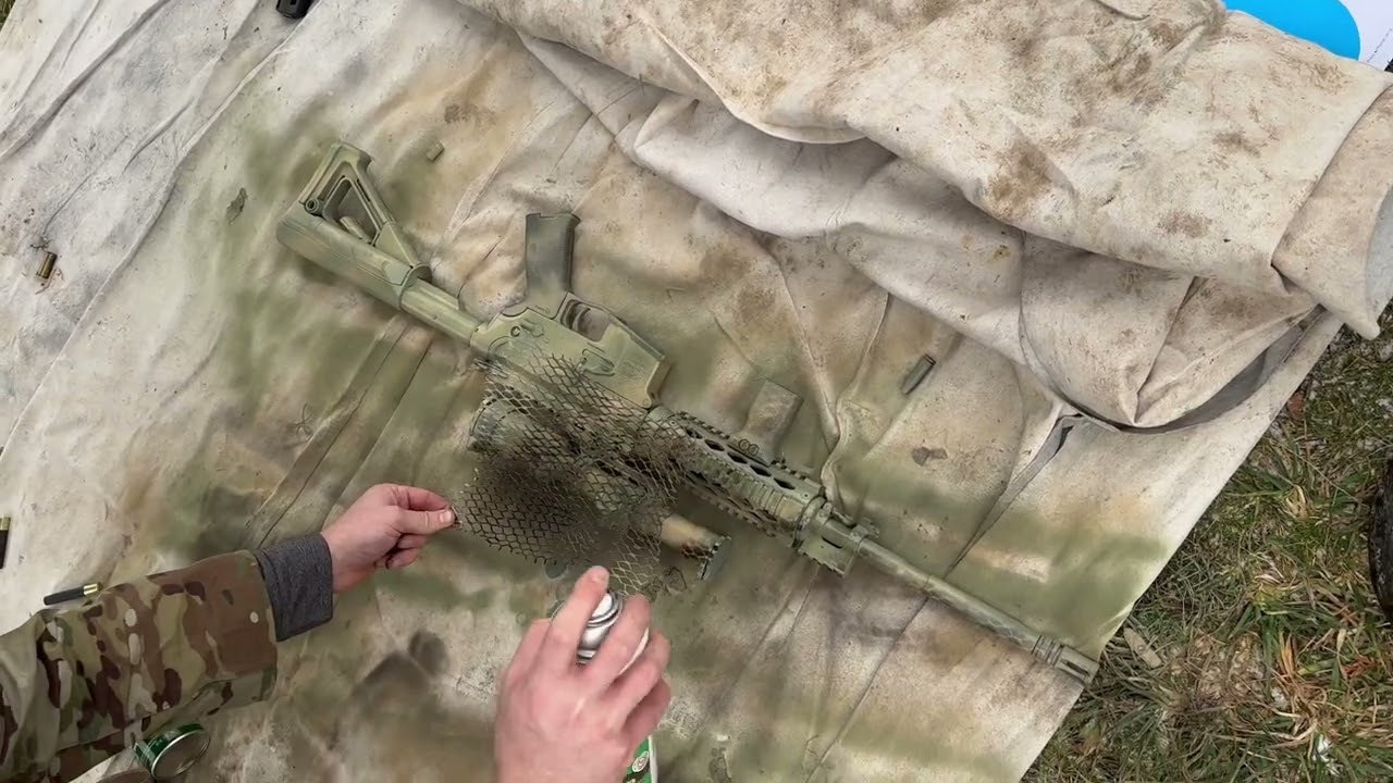 Painting Your Rifle Camouflage