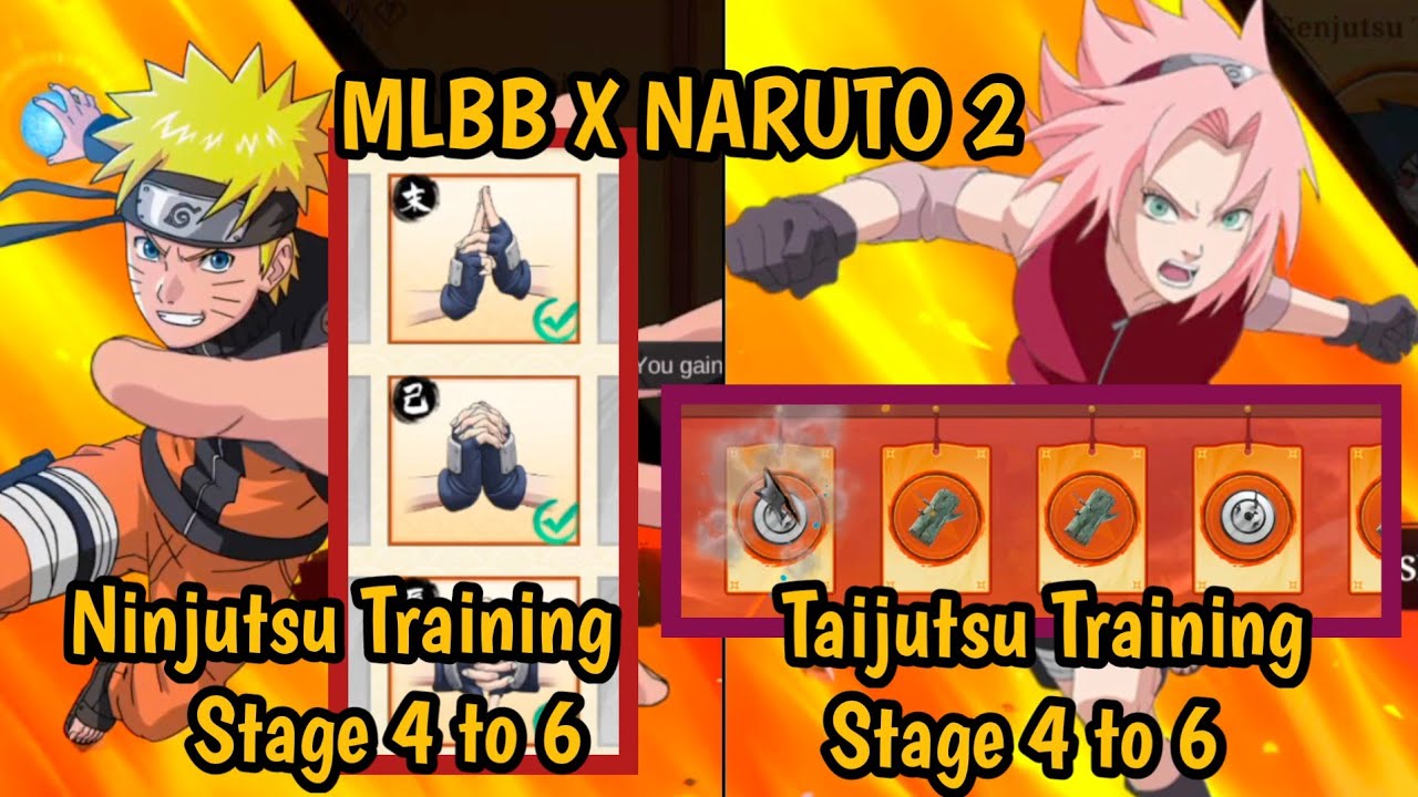 MLBB X NARUTO 2 NINJUTSU & TAIJUTSU TRAINING | HOW TO PLAY SPECIALIZED TRAINING 