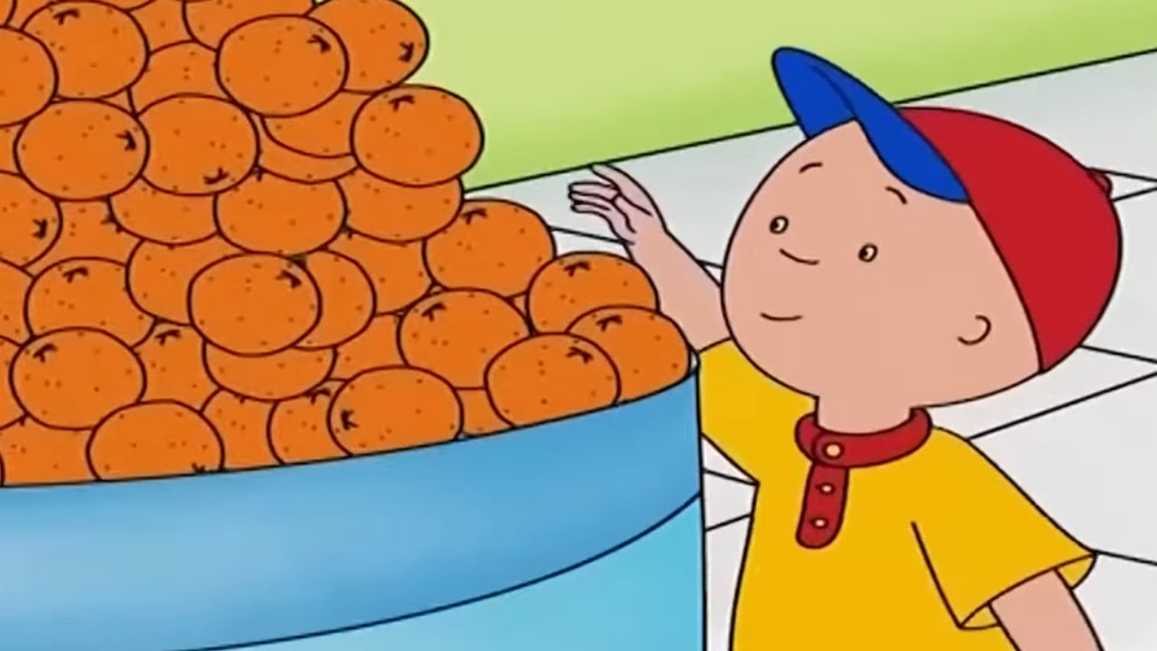 Caillou Alışverişe Gidiyor | Caillou T&uuml;rk&ccedil;e - WildBrain