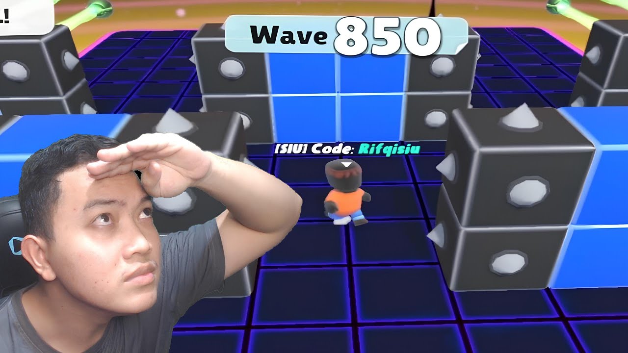 Live!!! 1000 Wave Block Dash Endless After Update? -Stumble Guys