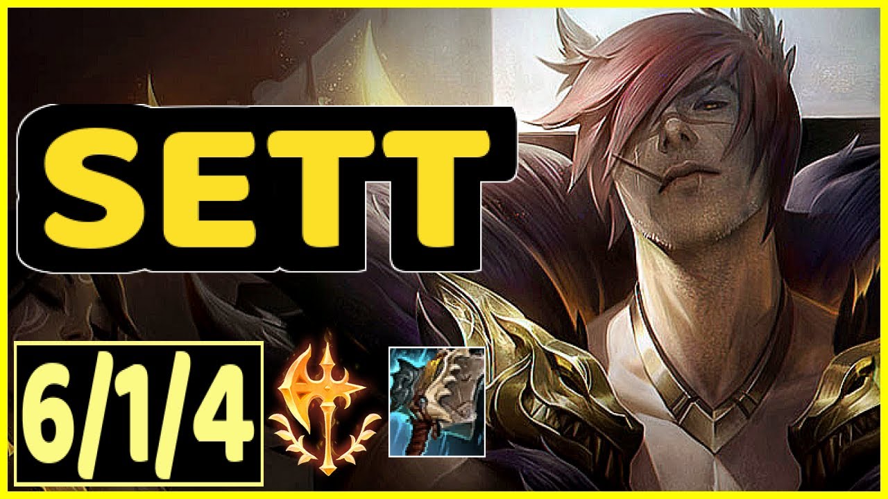 SETT VS AATROX - 6/1/4 KDA TOP GAMEPLAY DIAMOND III