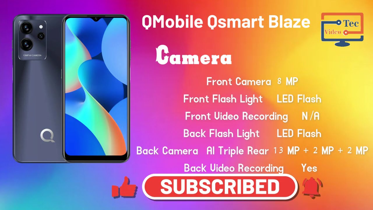 QMOBILE QSMART BLAZE UNBOXING  8MP,13MP Sony Cameras