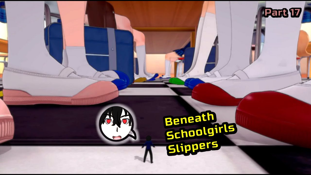 Giantess Game The Minimum Project Walkthrough Part 17 The Cafeteria Beneath Schoolgirls Shoes 😳