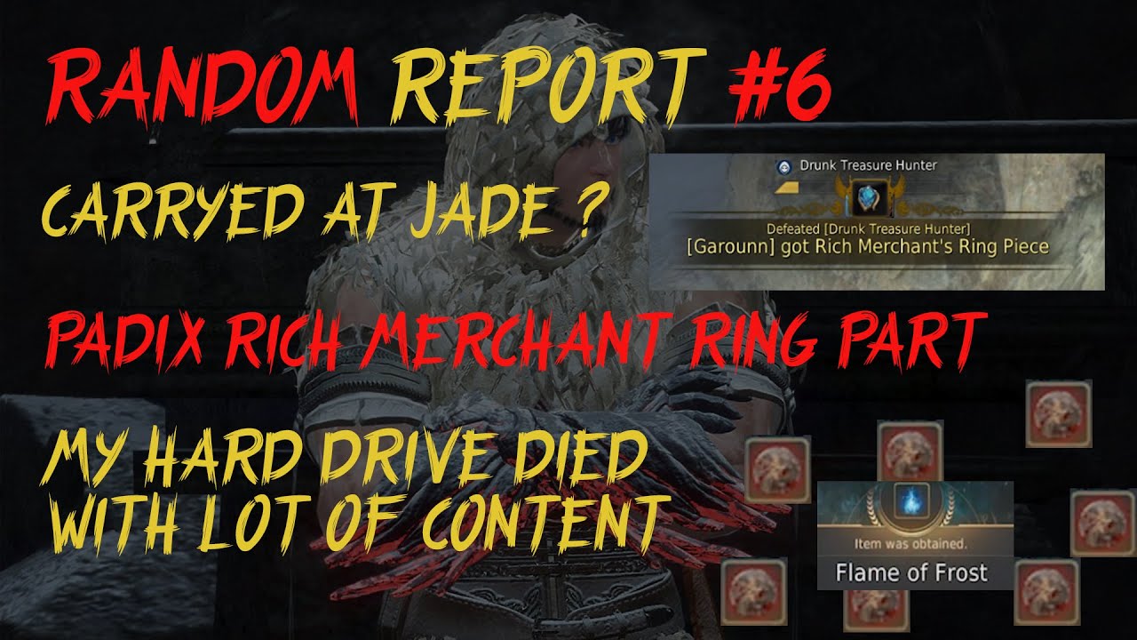 The Ghillie Striker - Random Report #6 - Padix Rich Merchant Ring Part