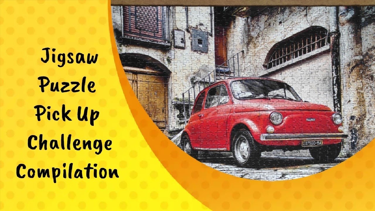Jigsaw Puzzle Pick Up Challenge Compilation #oddlysatisfying