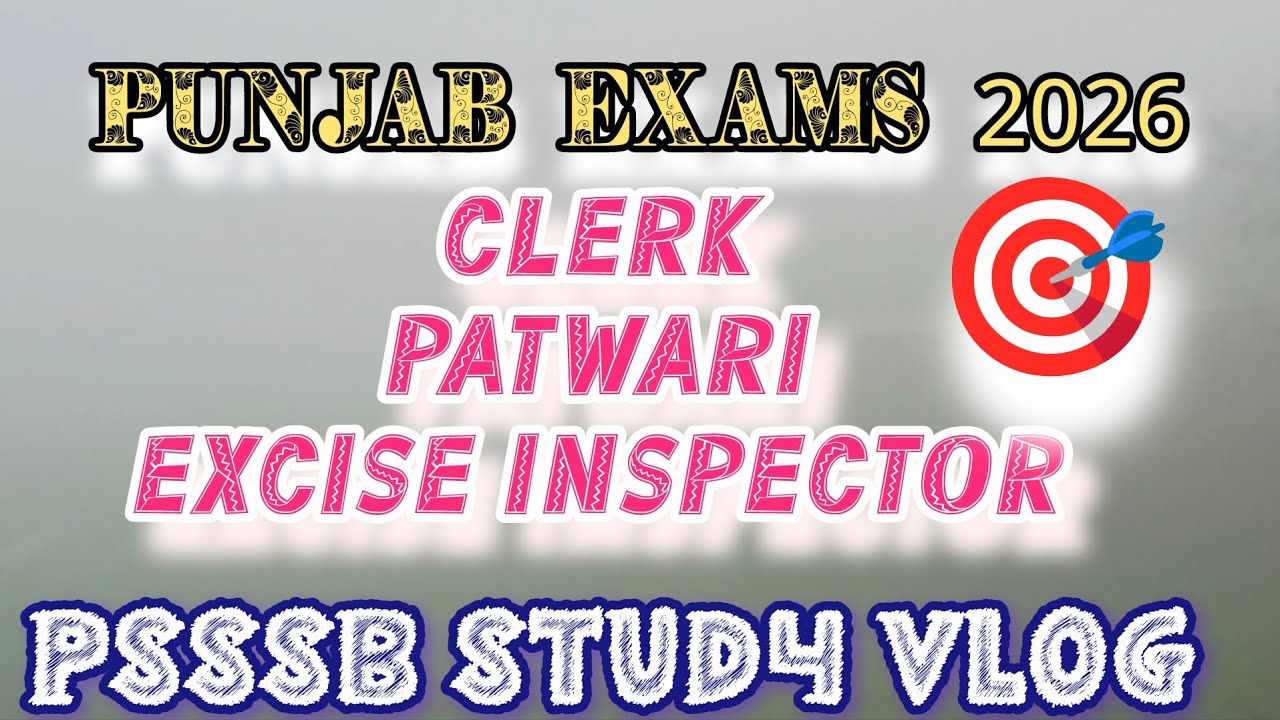 Psssb study vlog📚🎯
