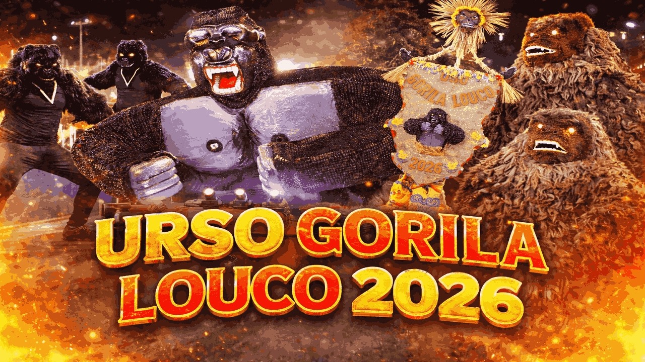 Urso Gorila Louco 2026 | Desfile Oficial | Carnaval Tradição de João Pessoa