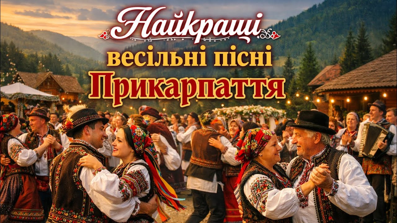 Найкращі весільні пісні Прикарпаття -T-Music (збірка)
