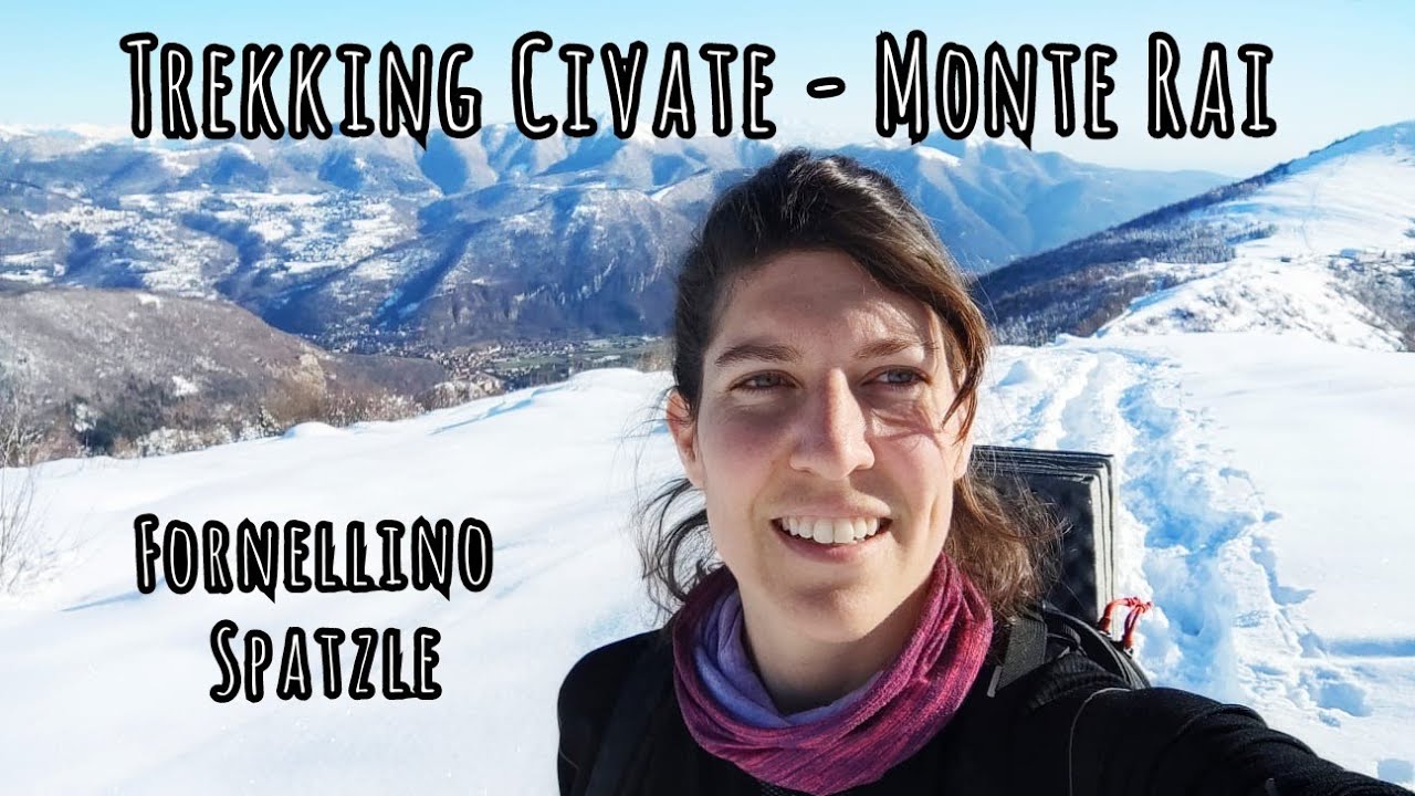Trekking da Civate - S. Pietro al Monte - Monte Rai e CUCINA OUTDOOR: Spatzle e fornellino