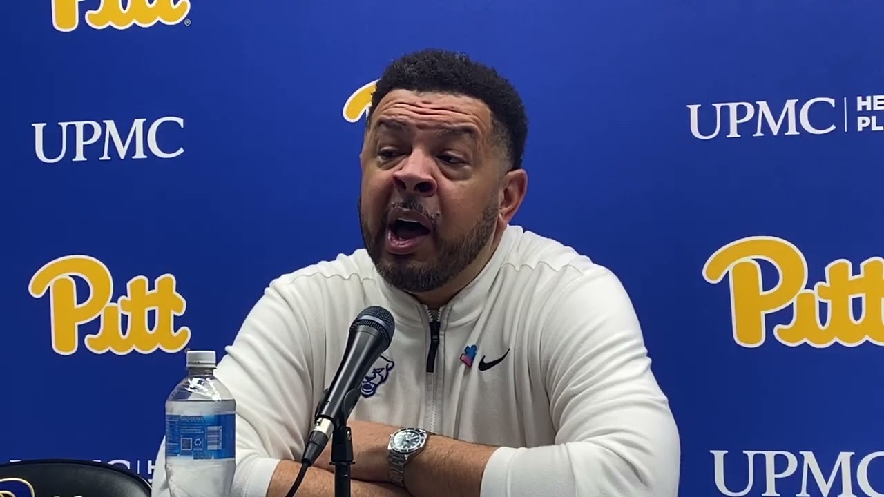 Pitt Basketball Presser Following Win Over Notre Dame