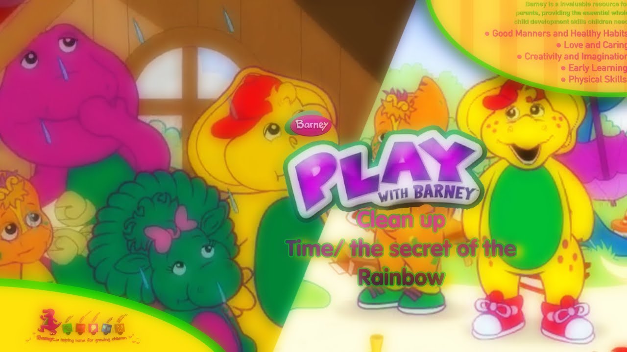 Sunshine Preschool Shows: Play With Barney: Season 1 Episode 3 Clean Up /The Secret of the Rainbow