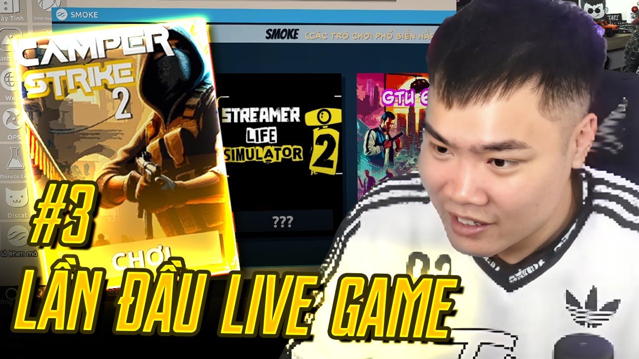 STREAMER LIFE SIMULATOR 2 #3: STREAMER CỤC T&Iacute;NH LẦN ĐẦU LIVE GAME | Tabi Tuấn Anh
