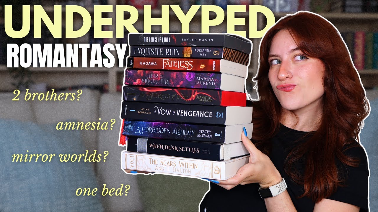 10 underhyped fantasy books (not on booktok)💎📖  author mail edition
