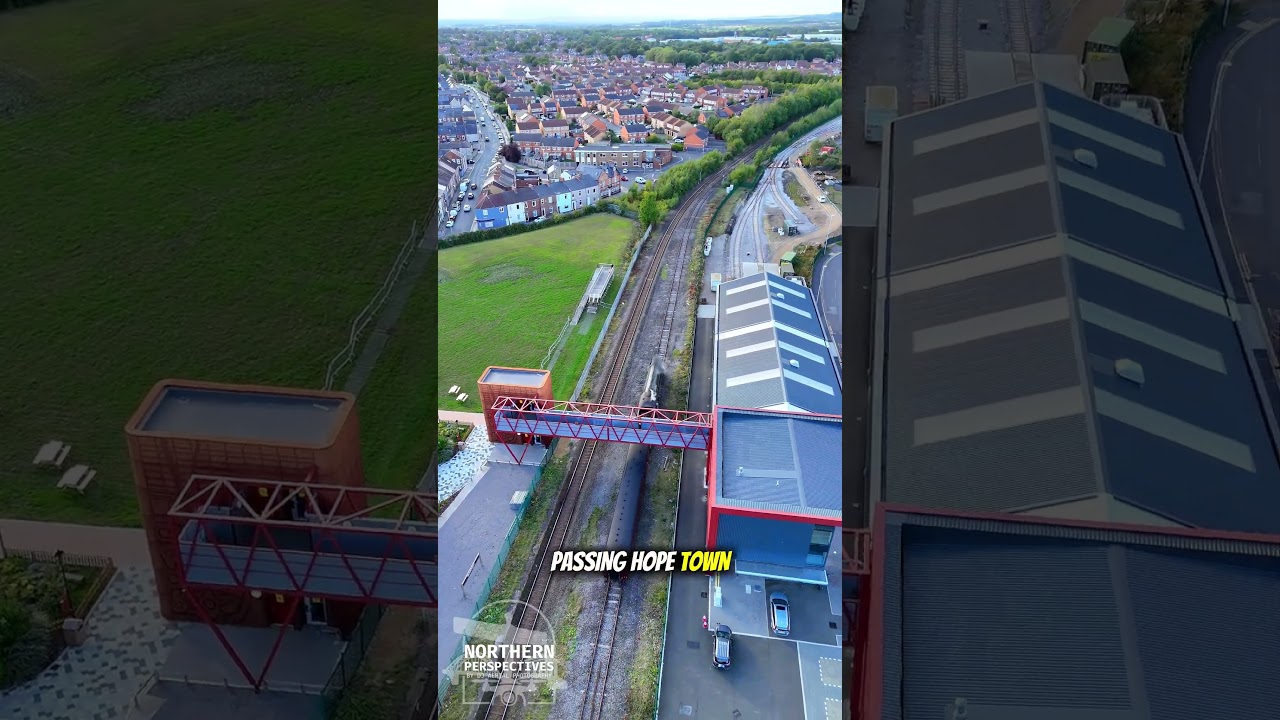 Tornado Returns Home &ndash; Aerial Views of a Steam Icon in Darlington