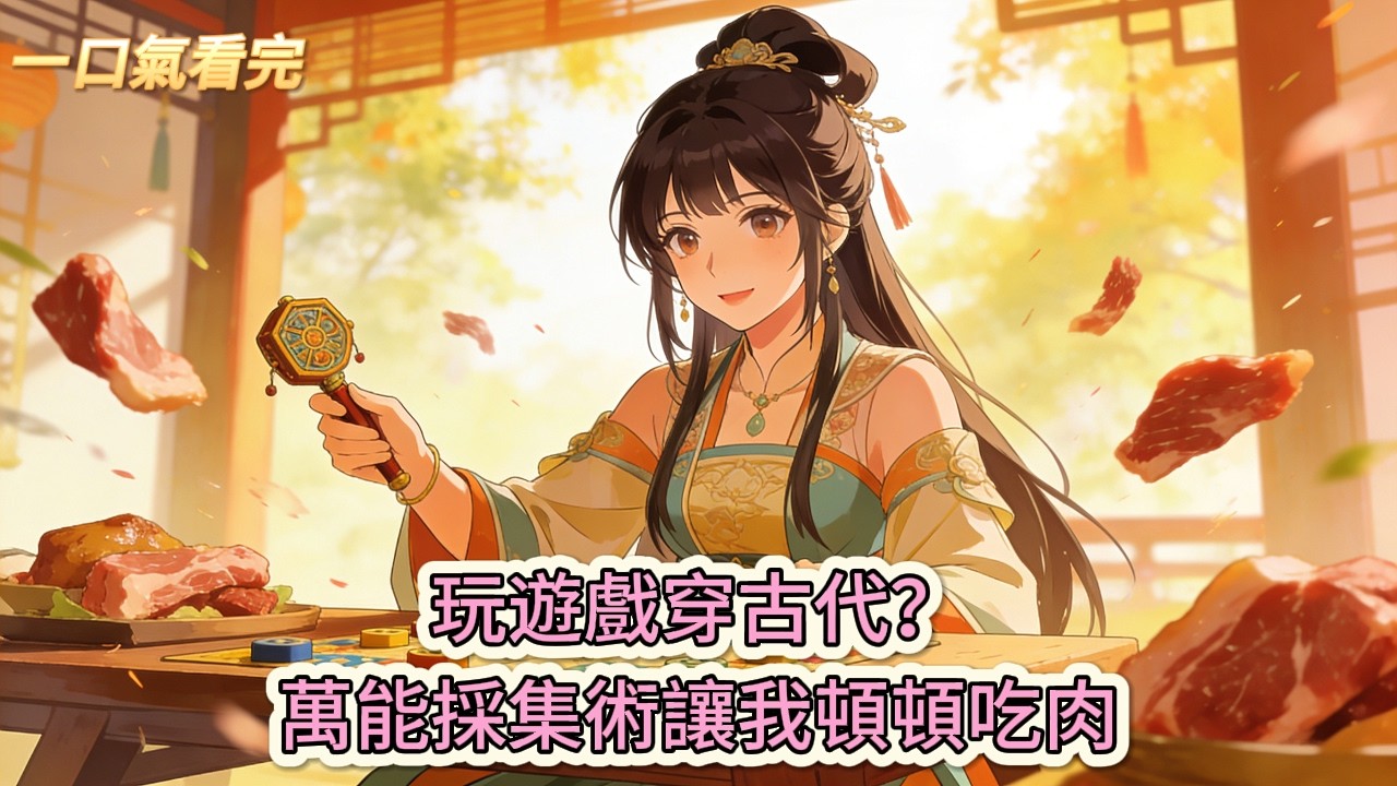 完结小说💕《穿越攜帶萬能採集術，我酷斃了》玩遊戲穿古代？萬能採集術讓我頓頓吃肉#推文 #小说 #悠悠书屋