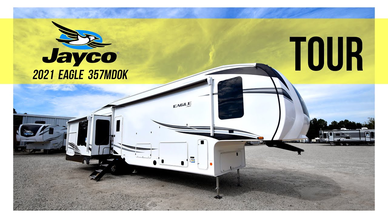 2021 Jayco Eagle 357MDOK Mid Bunk Outdoor Kitchen 5th Wheel Camper Southern RV Dealer McDonough, GA